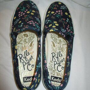 Keds Rifle Paper Co. Triple Decker Platform Slip-On Sneakers 7